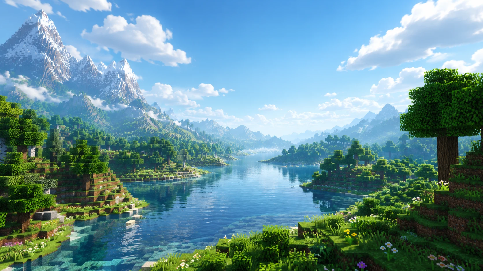Природный мир Minecraft Elysium